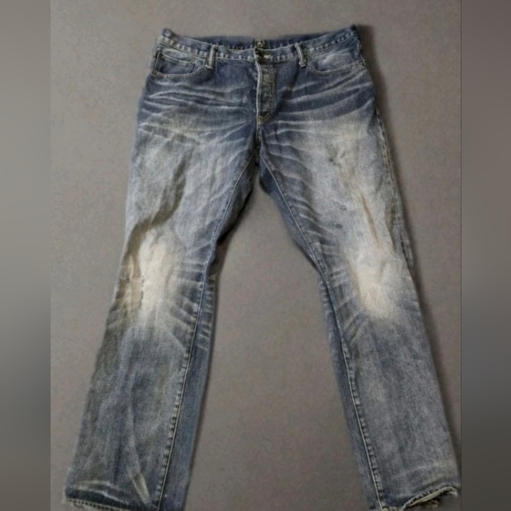 PRPS Mens Jeans Size 40 Distressed Faded Denim Straight Leg